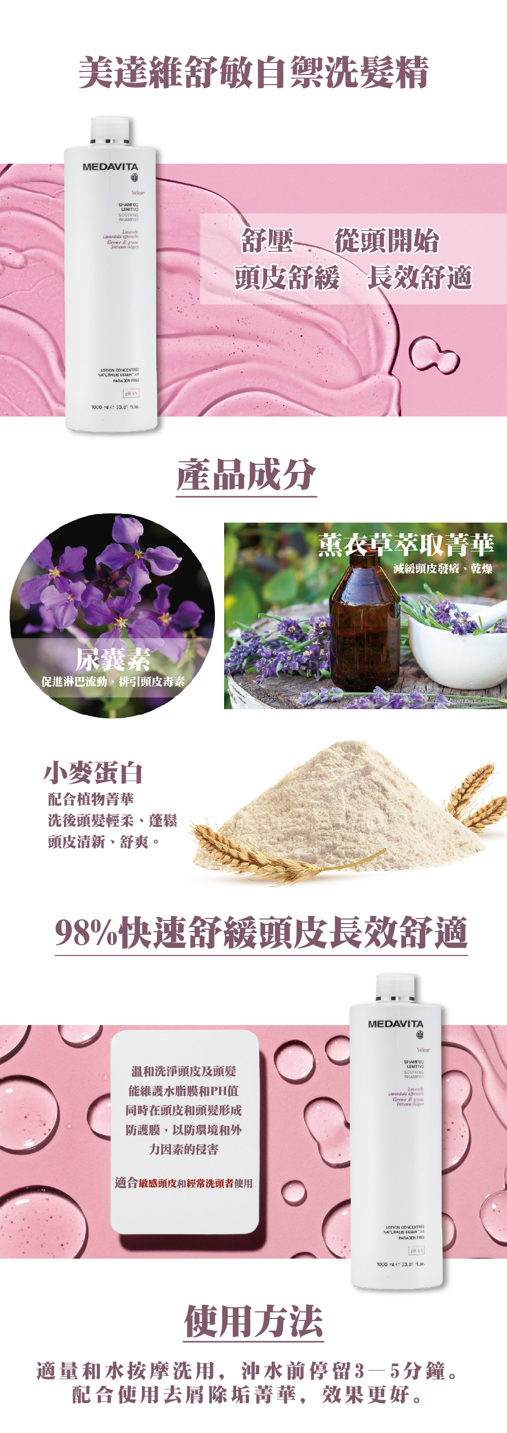 美達維-舒敏自禦洗髮精