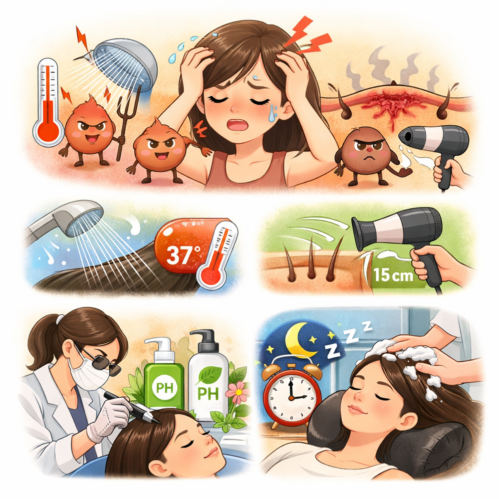 頭皮也會發脾氣？告別「刺、癢、悶」的頭皮敏感警訊