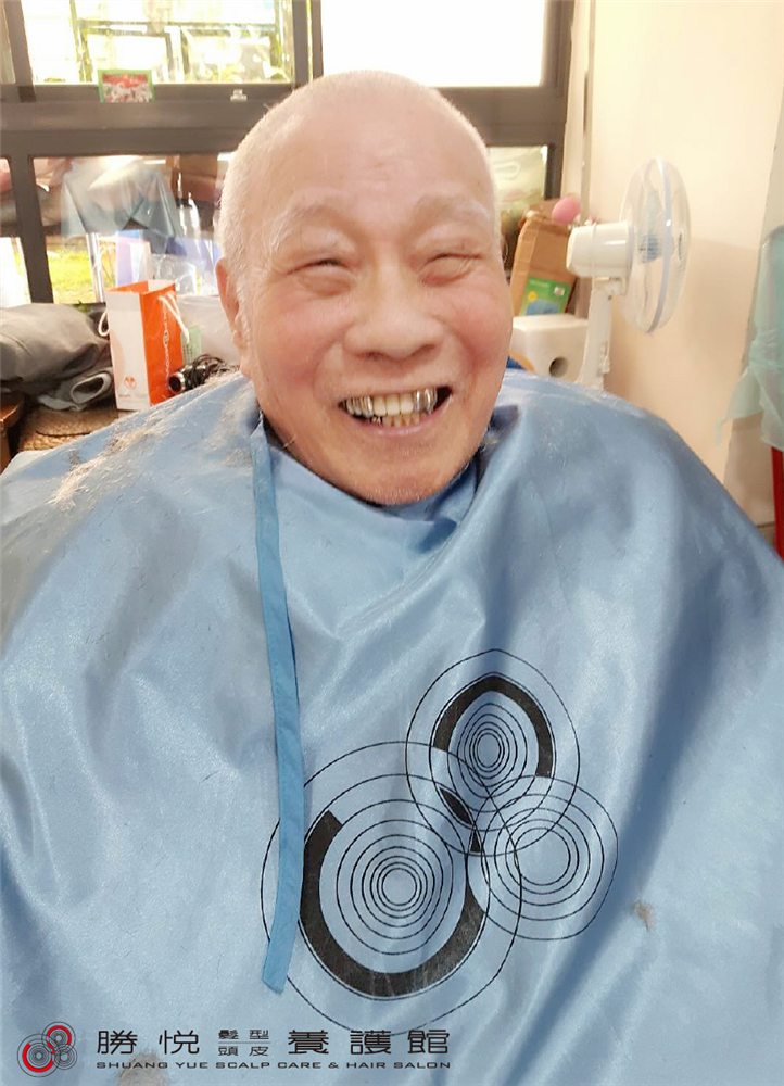 看見爺爺奶奶們的笑容，就是我們義剪最大的動力