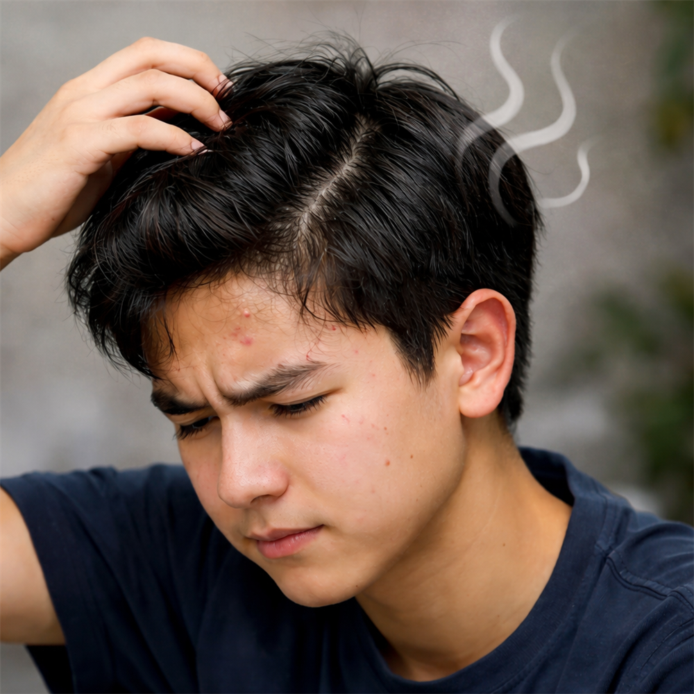 青春期頭皮「油、痘、味」？別讓頭氣味毀了孩子的自信！