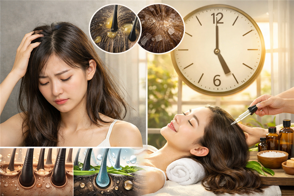 下午就塌、隔天就油？這不是頭髮問題，是「頭皮失衡」的警訊！