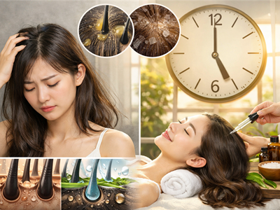 下午就塌、隔天就油？這不是頭髮問題，是「頭皮失衡」的警訊！