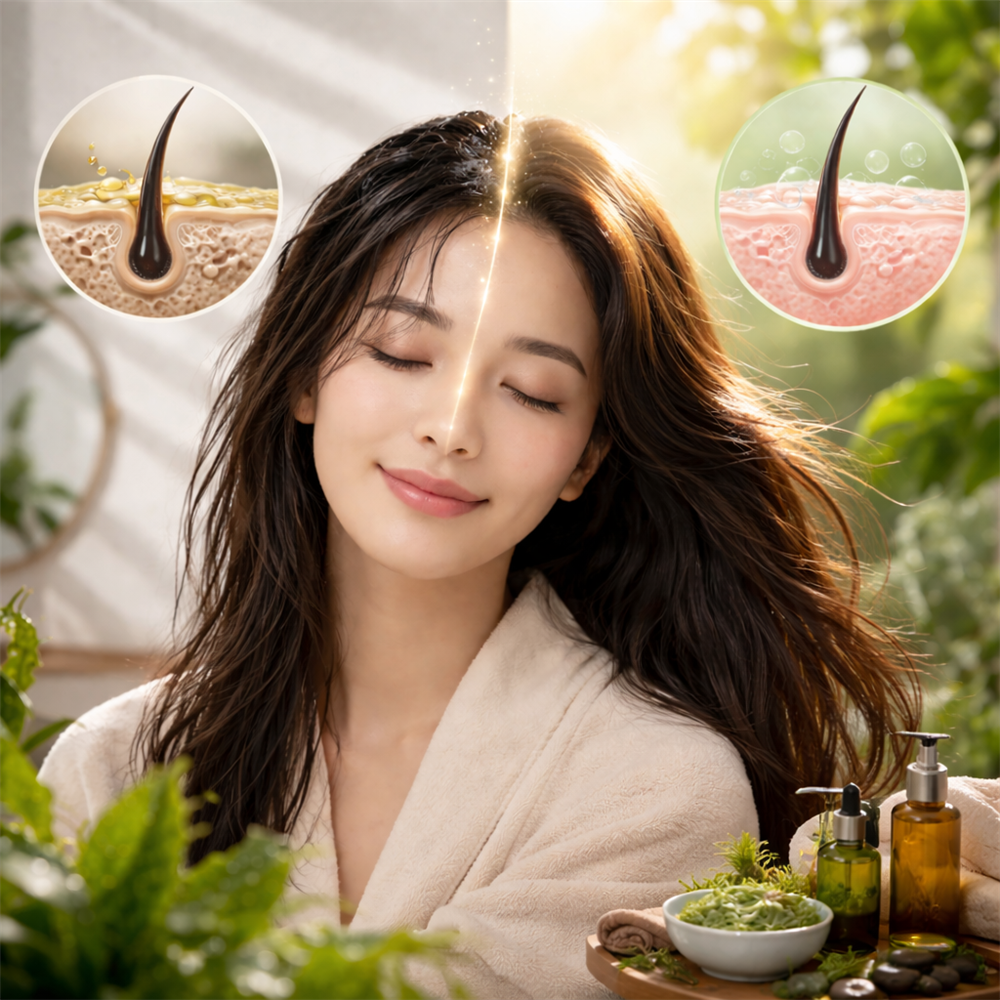 為什麼臉部保養好了，頭皮卻還在出油扁塌？