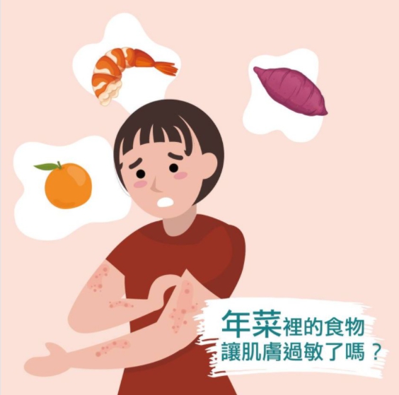 蕁麻疹   過年不要找上門 